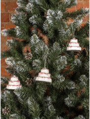 Набор новогодних игрушек «Торт» - Фото 2