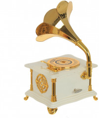 Шкатулка музыкальная «Граммофон» - Фото 2