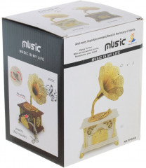 Шкатулка музыкальная «Граммофон» - Фото 3