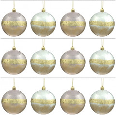 Набор игрушек ёлочных «Золотое кольцо Сатурна» - Фото 1