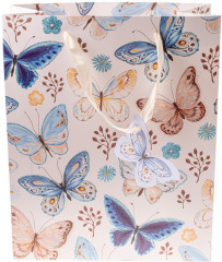 Набор пакетов подарочных «Голубые бабочки» - Фото 2