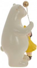 Фигурка декоративная «Девочка с медведем» - Фото 1