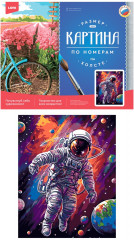 Картина по номерам «Космонавт» - Фото 1