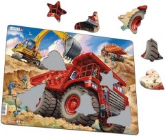 Пазл «Самосвал» (33 элемента) - Фото 1