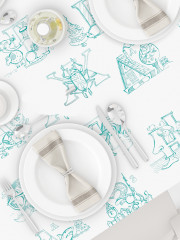 Скатерть раскраска «Вкусный алфавит» - Фото 6