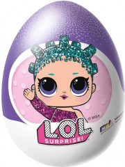 Яйцо шоколадное с сюрпризом «LOL» - Фото 1