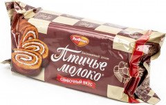 Рулет бисквитный со сливочным вкусом «Птичье молоко» - Фото 1