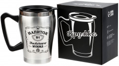 Термокружка «Напиток настоящего мужика» - Фото 3