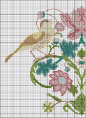 Декоративное вышивание по канве по мотивам рисунков Уильяма Морриса - Фото 4