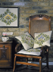 Декоративное вышивание по канве по мотивам рисунков Уильяма Морриса - Фото 6