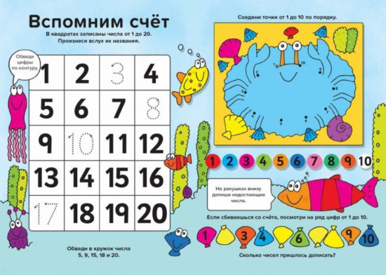 Арифметика. Вычитание. Многоразовые прописи