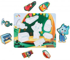 Набор вкладышей-цветняшек «Музыкальное представление» - Фото 1