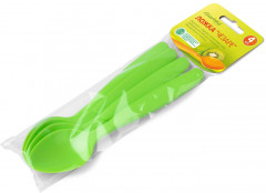 Набор ложек «Чезаре» 4 штуки, цвет в ассортименте - Фото 1