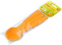 Набор ложек «Чезаре» 4 штуки, цвет в ассортименте - Фото 3