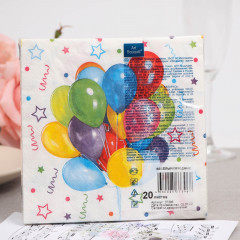 Салфетки бумажные «Веселый праздник» - Фото 2