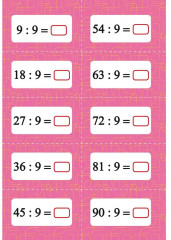 Таблица умножения и деления. Карточки-сорбонки для школьников - Фото 3