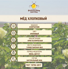 Мед хлопковый - Фото 3