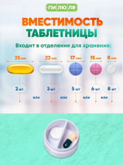 Таблетница с делителем, размельчителем и мензуркой - Фото 5