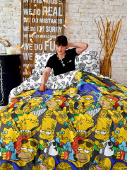 Комплект постельного белья «Симпсоны» - Фото 1