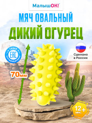 Мяч овальный «Дикий огурец мини» - Фото 1