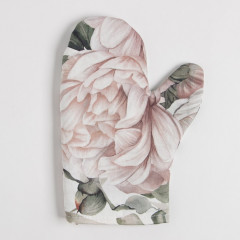 Варежка-прихватка «Пионы» - Фото 2