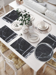 Комплект салфеток «Штрихи на мраморе» - Фото 1