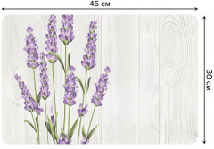 Набор салфеток сервировочных «Лаванда у забора» - Фото 2