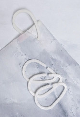 Штора для ванной «Мраморный узор» - Фото 4