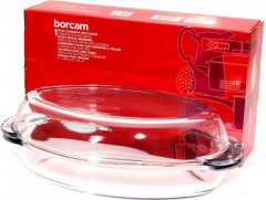 Овальная форма для запекания с крышкой «Borcam» - Фото 1