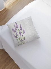 Наволочка декоративная «Лаванда у забора» - Фото 1