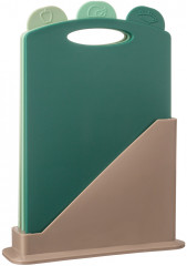 Набор досок разделочных на подставке - Фото 2