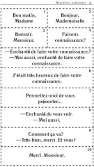 Карточки французско-русского разговорника - Фото 1