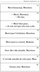 Карточки французско-русского разговорника - Фото 3