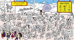 Найди и раскрась. Город - Фото 1