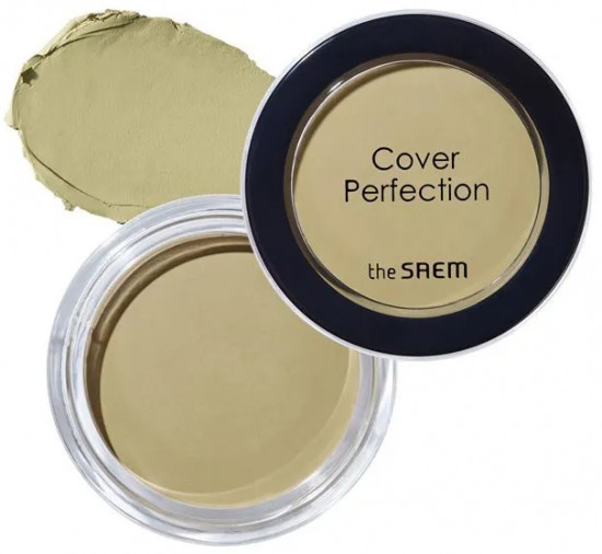 Консилер-корректор цветной «Cover Perfection Pot Concealer», оттенок Green Beige