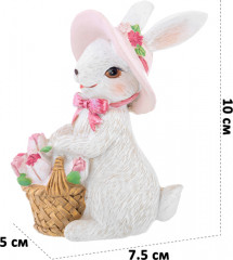 Фигурка декоративная «Кролик в шляпе» - Фото 1