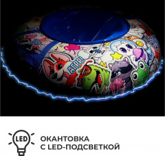 Тюбинг-ватрушка «Стикер» - Фото 2