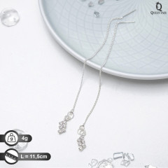 Серьги «Цепочки» - Фото 1