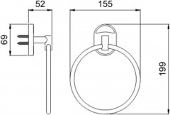 Держатель для полотенец «Нео» - Фото 7