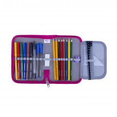 Пенал «Ever After High», тип F, с наполнением, розовый - Фото 1