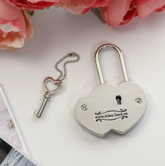 Замок свадебный «Ты + Я = Семья» - Фото 2