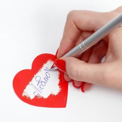 Гирлянда с прищепками и пожеланиями-валентинками «Моей половинке» - Фото 2