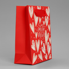 Пакет подарочный «Люблю тебя» - Фото 2