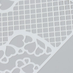 Трафарет «Сетка в сердцах» - Фото 2