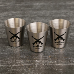 Набор стопок «С праздником настоящих мужчин» - Фото 1