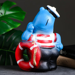 Копилка «Бегемот-моряк» - Фото 2