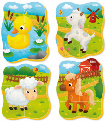 Пазл мягкий «Ферма» - Фото 1