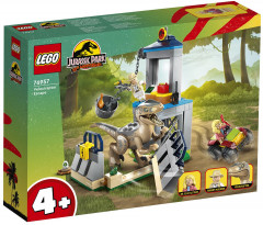 Конструктор Jurassic World 76957 Побег велоцираптора. Velociraptor Escape - Фото 2