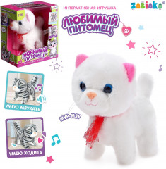Игрушка интерактивная музыкальная «Любимый питомец Киска» - Фото 1