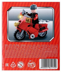 Конструктор «Пожарный байк» - Фото 1